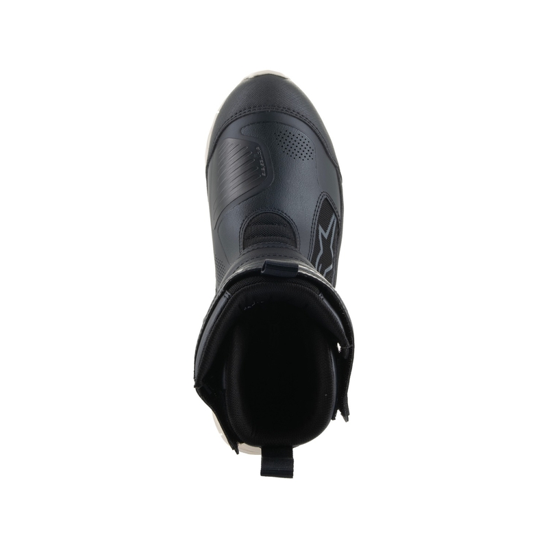 Bottes de moto pour femmes Alpinestars Stella RT-7 Drystar noires et blanches