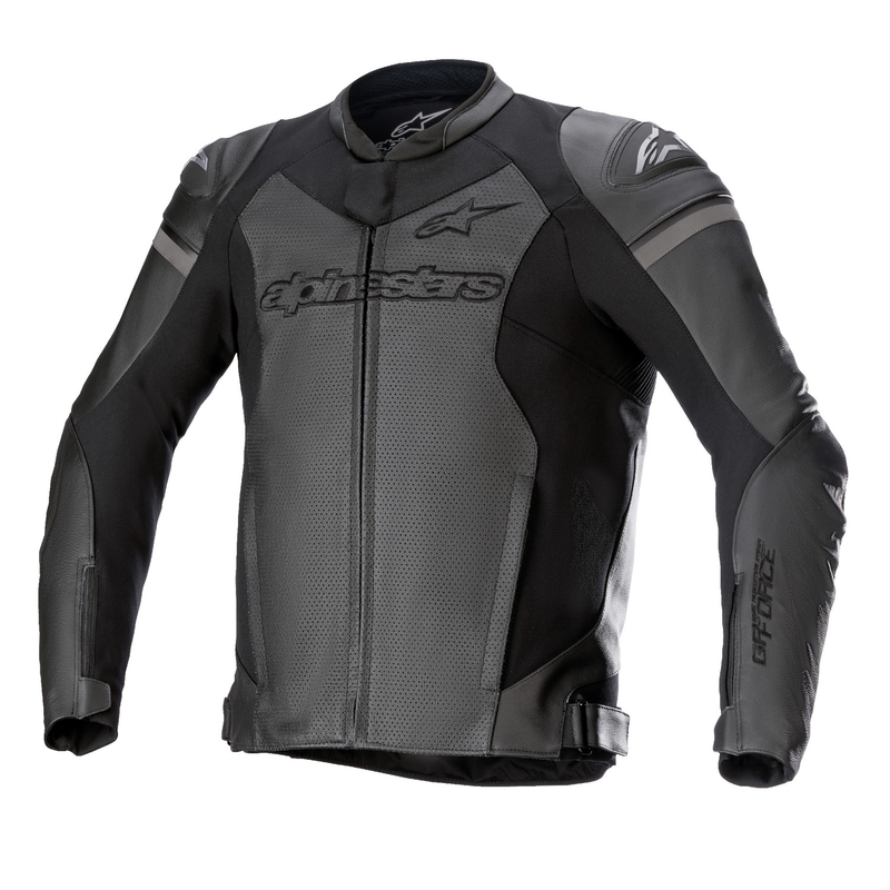 Alpinestars GP Force Airflow Veste de moto en cuir noir