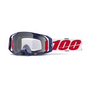 Lunettes de motocross 100% ARmatic Mach Z avec plexi transparent