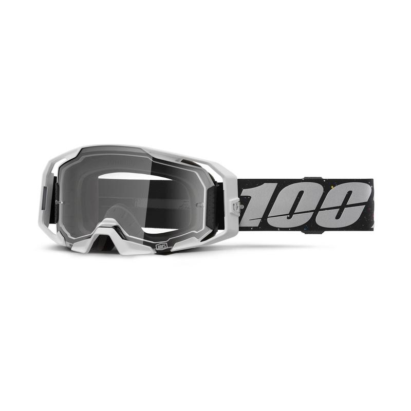 Lunettes de motocross 100% ARmatic Rapidracer avec plexiglas transparent