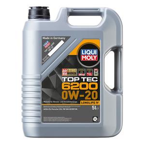 Huile moteur synthétique LIQUI MOLY Top Tec 6200 0W-20 5 l