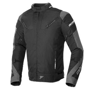 Veste moto SEVENTY DEGREES SD-JR69 noir-gris