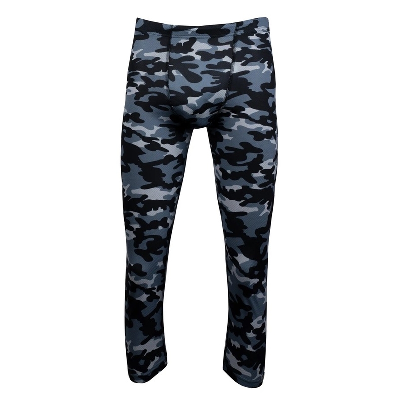 Sous-vêtement thermique nanosilver® 3/4 camo gris