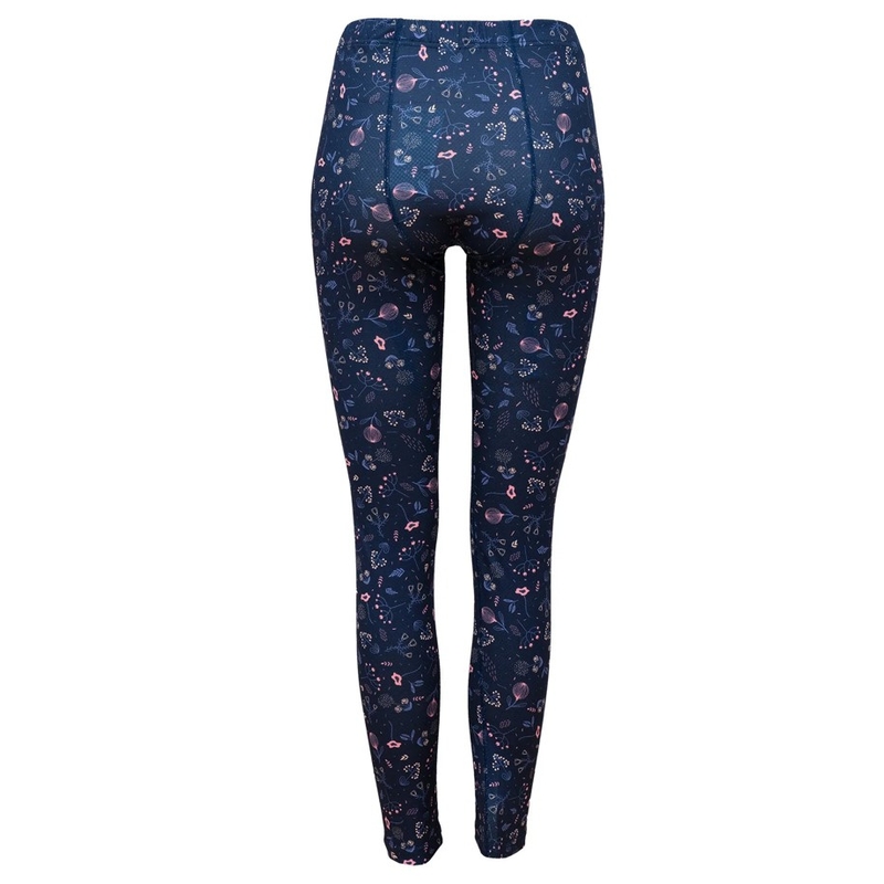Sous-vêtement thermique femme nanosilver® Bloom bleu foncé