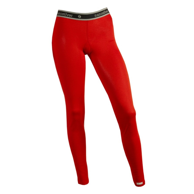 Sous-vêtement thermique femme nanosilver® MERINO rouge brique