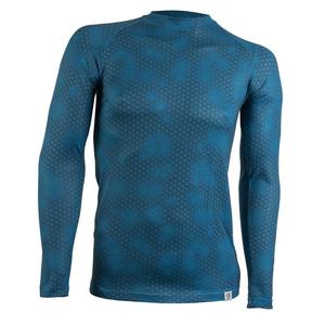 T-shirt thermique nanosilver® Plastique bleu foncé