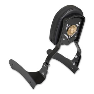 Dossier passager - KAWASAKI Vulcan S 650 avec motif RoadStyler gold noir mat