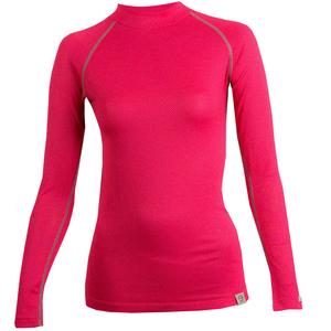 T-shirt thermique femme nanosilver® MERINO rose
