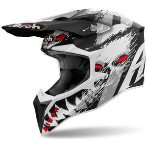 Casque de motocross Airoh Wraaap Demon 2024 Mat