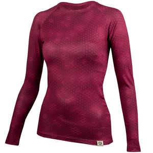 T-shirt thermique femme nanosilver® Plastic rose foncé