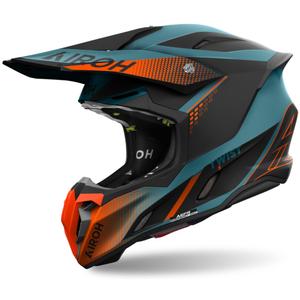 Casque cross Airoh Twist 3 Shard 2024 orange mat