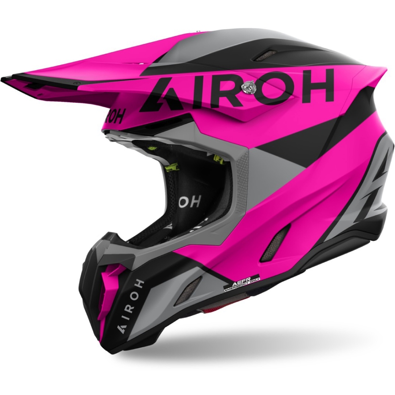 Casque cross Airoh Twist 3 King rose mat