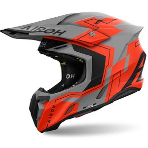 Casque cross Airoh Twist 3 Dizzy orange fluo mat