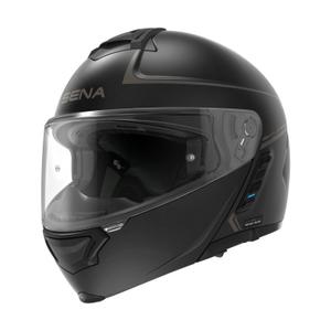 Casque moto modulable SENA avec casque Mesh Impulse noir mat