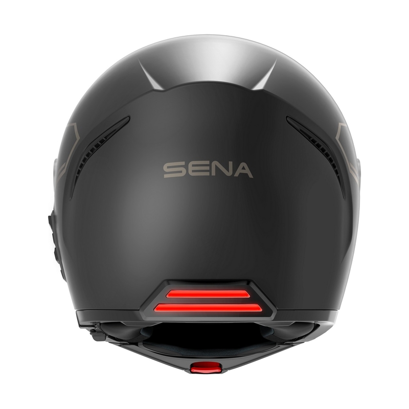 Casque moto modulable SENA avec casque Mesh Impulse noir mat
