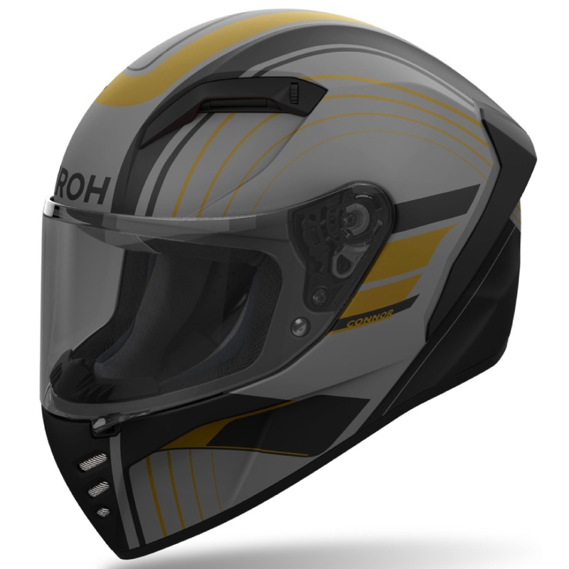 Casque moto intégral Airoh CONNOR Achieve matt gold