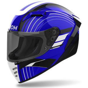 Casque moto intégral Airoh CONNOR Achieve bleu brillant