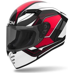 Casque moto intégral Airoh CONNOR Dunk rouge brillant