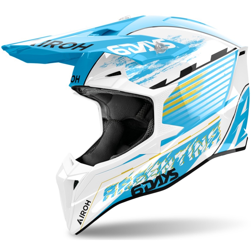 Casque motocross Airoh Wraaap Six Days Argentina 2024 - édition limitée brillante