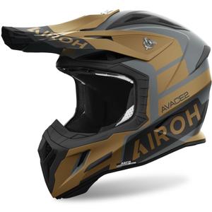 Casque de motocross Airoh Aviator Ace 2 Sake 2024 or mat