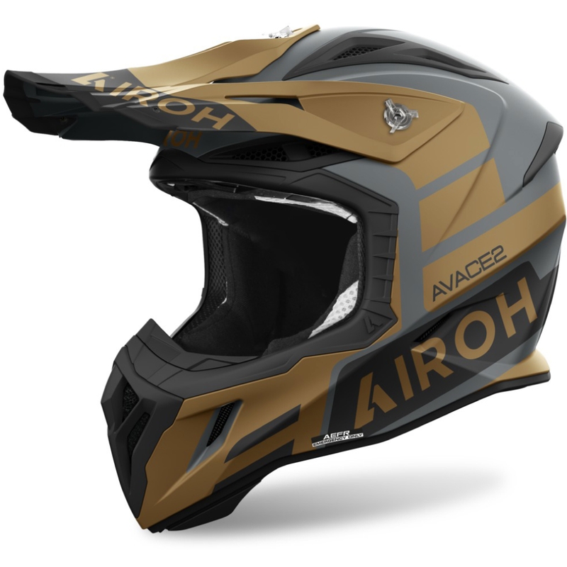 Casque de motocross Airoh Aviator Ace 2 Sake or mat