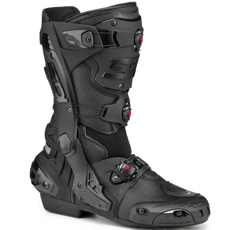 Bottes de moto SIDI REX AIR noir mat soldes