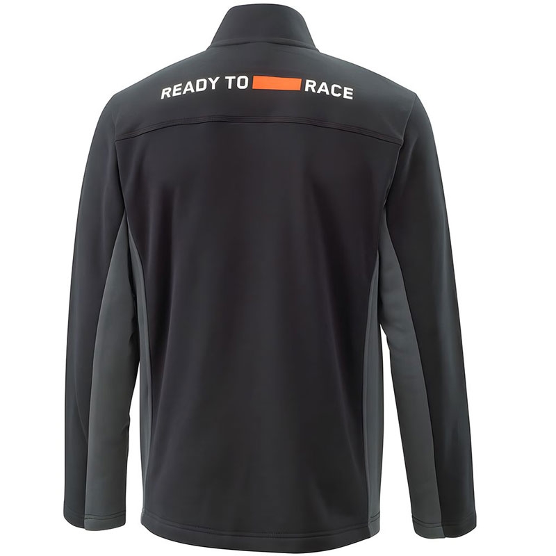 Sweat KTM Mechanic Zip noir-orange