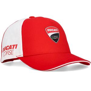 Casquette snapback enfant rouge-blanc Ducati