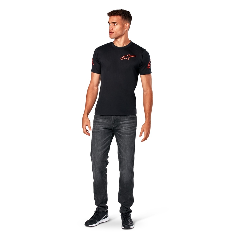 T-shirt Alpinestars épaule Performance noir