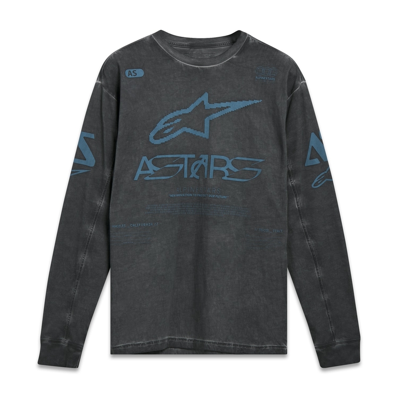 T-shirt Alpinestars Nook Knit à manches longues gris foncé