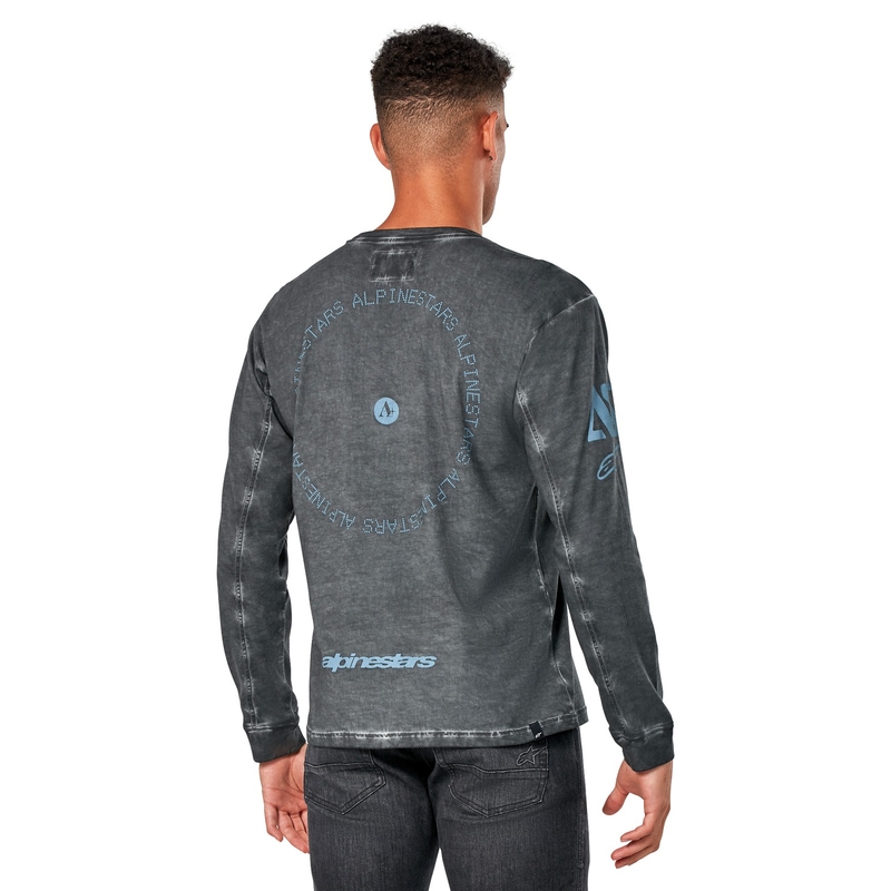 T-shirt Alpinestars Nook Knit à manches longues gris foncé