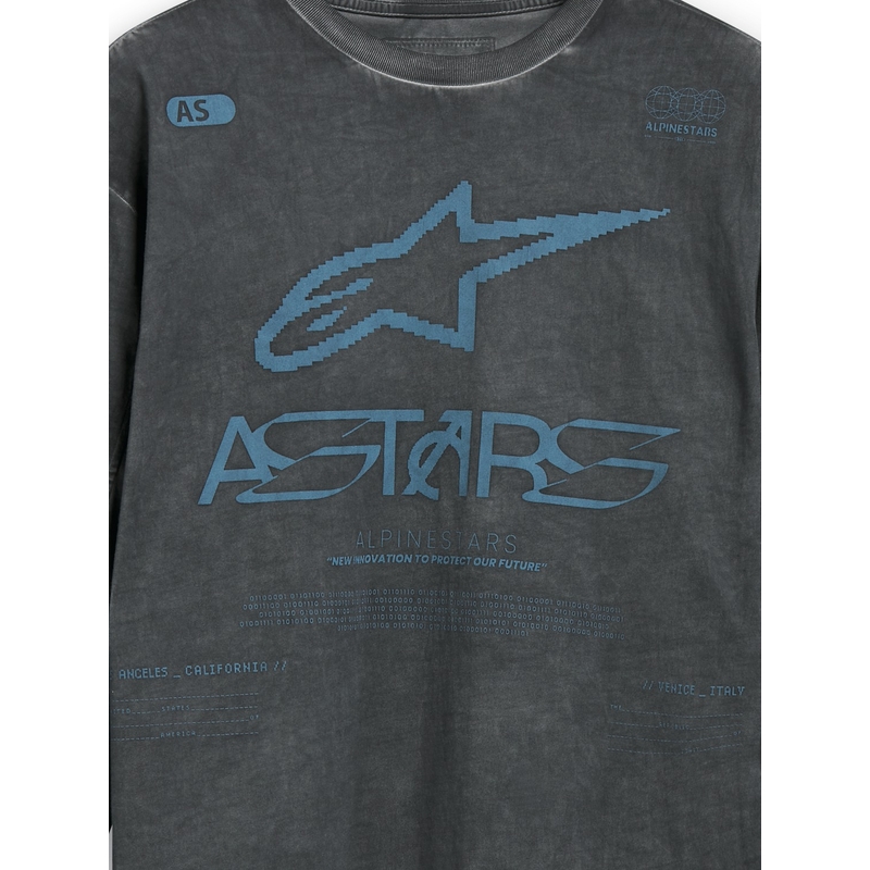 T-shirt Alpinestars Nook Knit à manches longues gris foncé