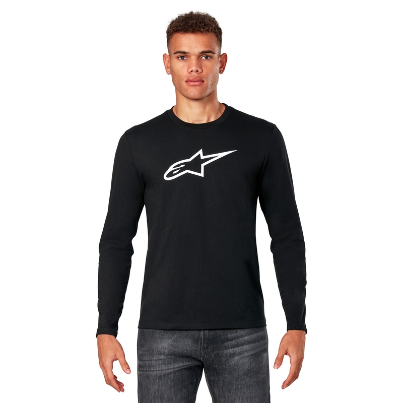 T-Shirt Alpinestars Backhand CSF Manche Longue Noir