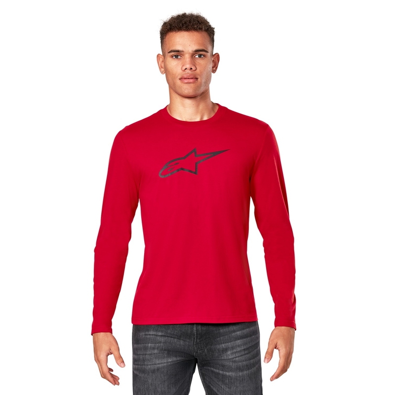 T-Shirt Manche Longue Alpinestars Backhand CSF Rouge