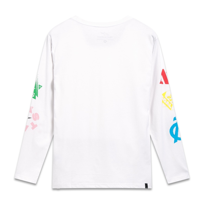T-shirt Alpinestars Brundo CSF manches longues blanc
