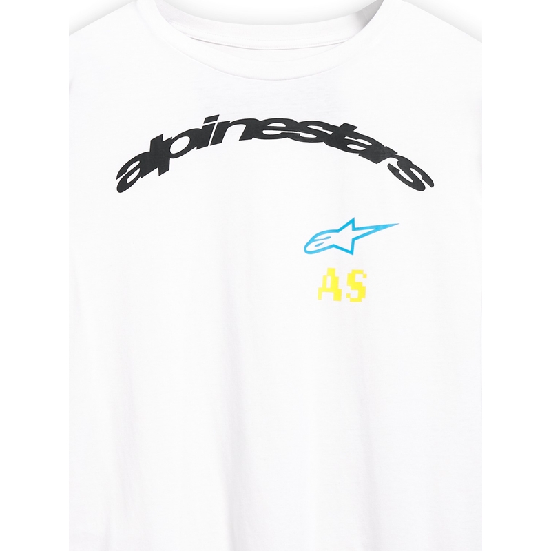 T-shirt Alpinestars Brundo CSF manches longues blanc