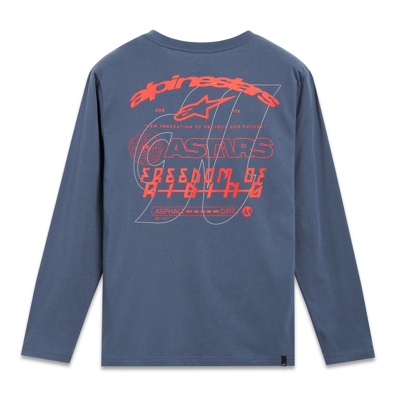 T-shirt Alpinestars Vitalus CSF bleu à manche longue