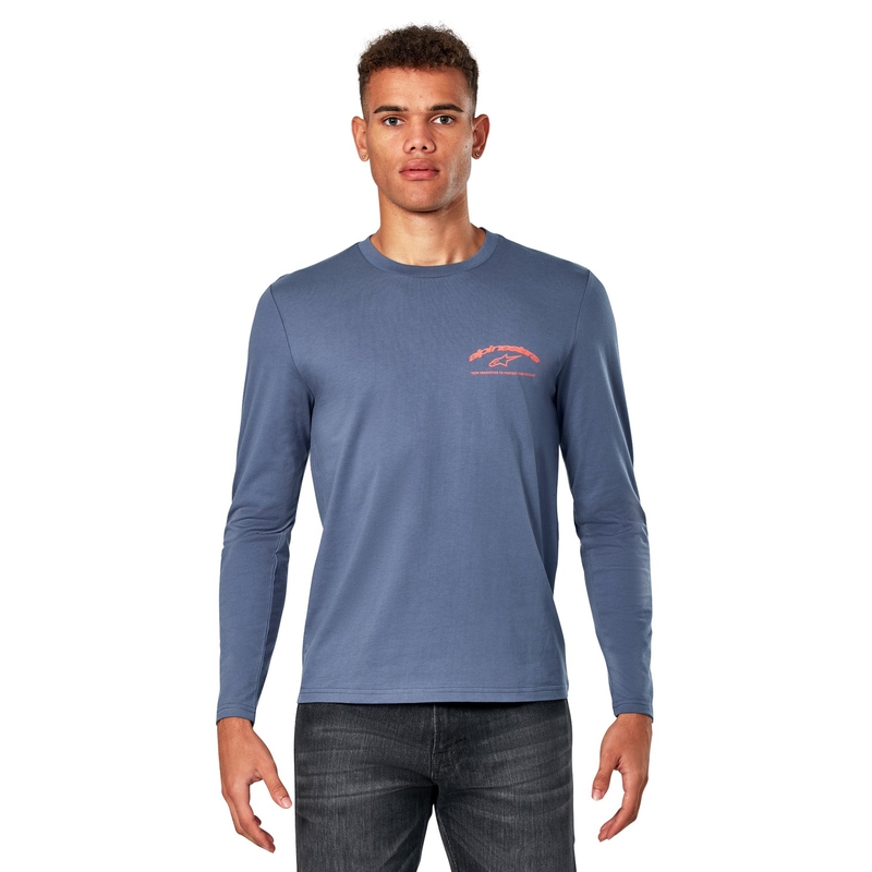 T-shirt Alpinestars Vitalus CSF bleu à manche longue