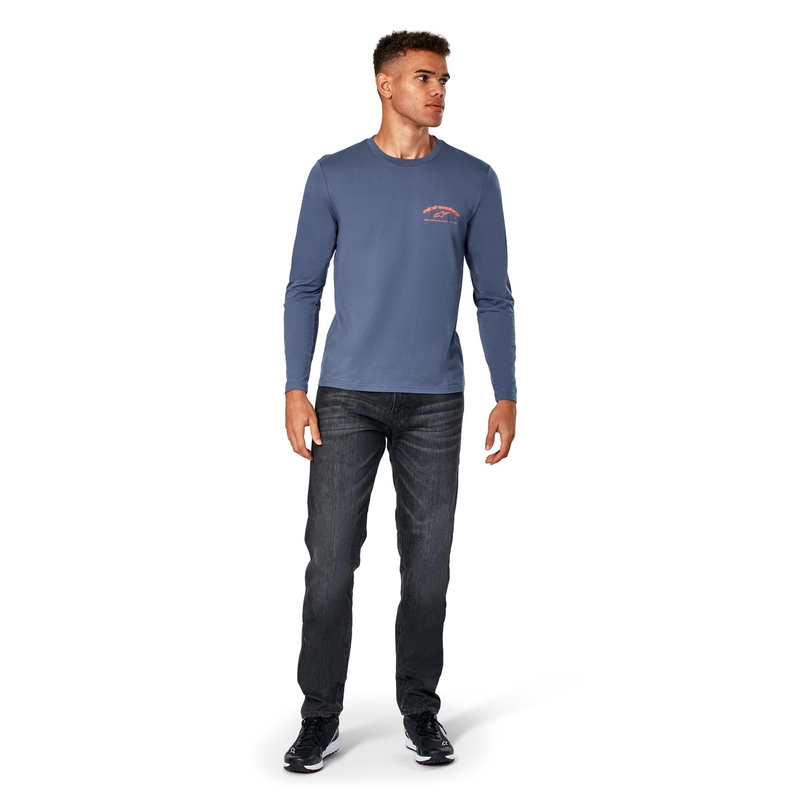 T-shirt Alpinestars Vitalus CSF bleu à manche longue