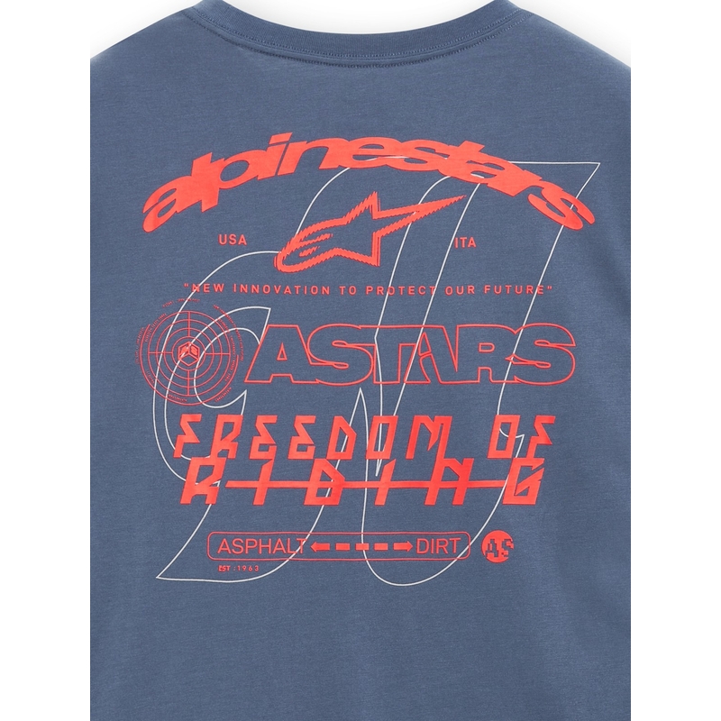 T-shirt Alpinestars Vitalus CSF bleu à manche longue