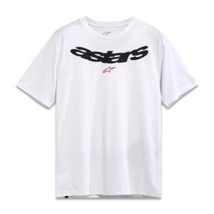 T-shirt Alpinestars Elliptic CSF blanc