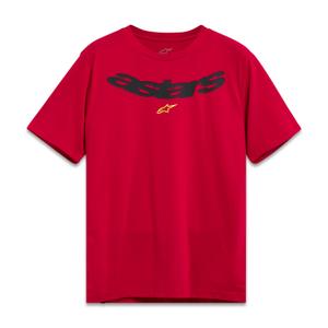 T-shirt Alpinestars Elliptic CSF rouge