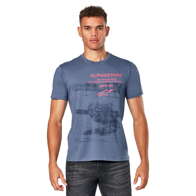 T-shirt Alpinestars Granpremo CSF bleu
