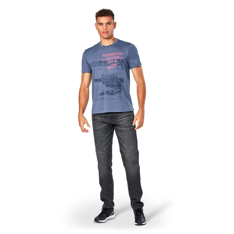 T-shirt Alpinestars Granpremo CSF bleu