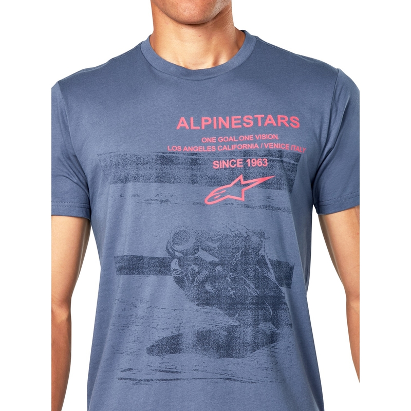 T-shirt Alpinestars Granpremo CSF bleu