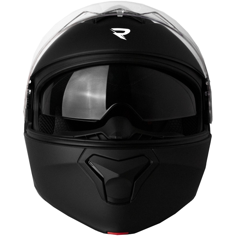 Casque de moto modulable Street Racer Fury noir mat