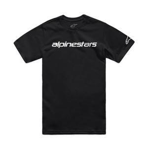 T-shirt Alpinestars Linear Wordmark 2.0 CSF noir-blanc