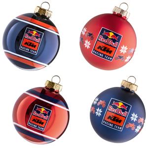 Flacons de Noël Red Bull KTM Décoration Set bleu-orange