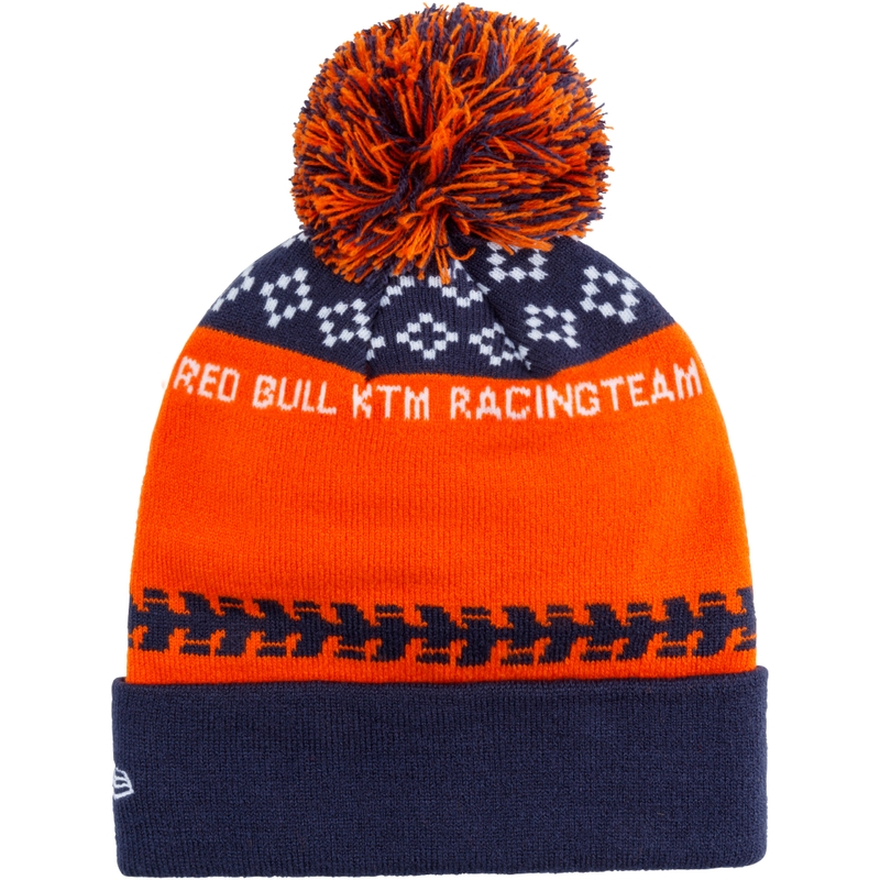 Casquette Red Bull KTM Winter Beanie bleu-orange