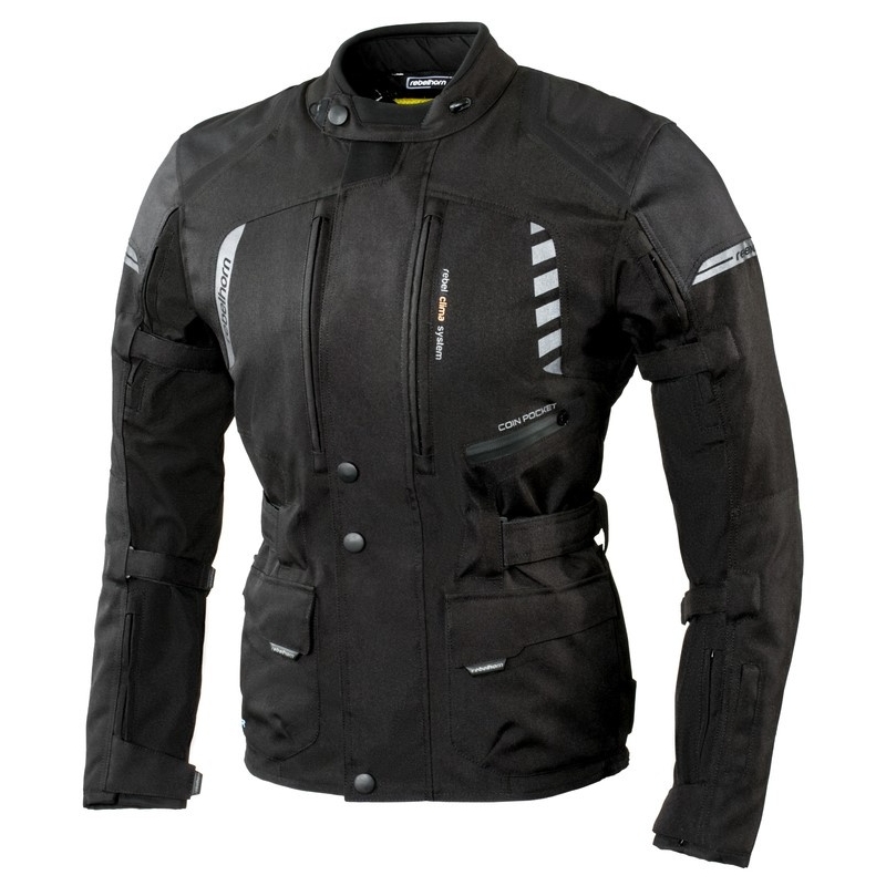 Combinaison Moto Rebelhorn Hiker II noir soldes